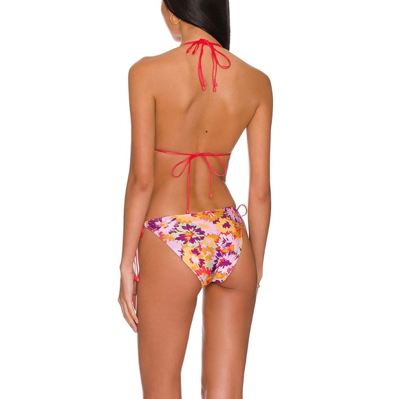 Zimmermann Floral Knotted Violet Bikini Set - Picture 9 of 14